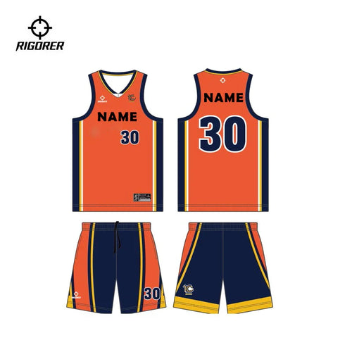 Rigorer Custom Teamwear Sublimation Single Layer Uniform for Basketball Default Title