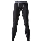 Rigorer Men's Compression Pants Sports Leggings Men's Compression Pants Sports Leggings Black-Grey