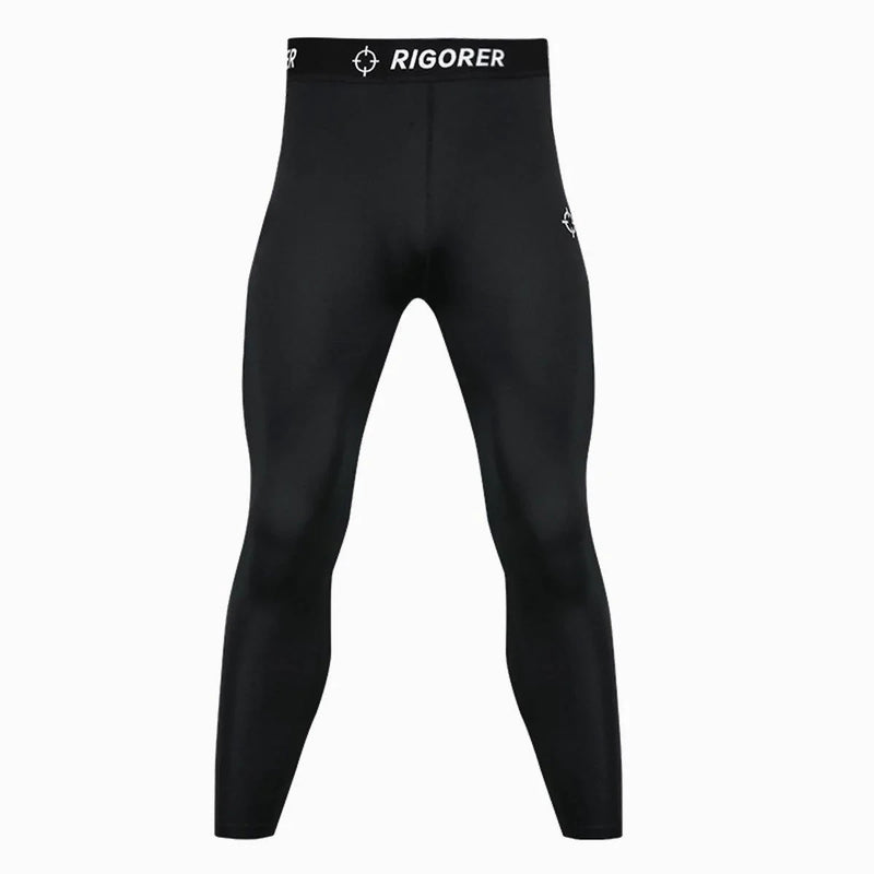 Rigorer Men's Compression Pants Sports Leggings with Fleece Default Title