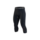 Rigorer 28% Spandex Compression Cropped Pants Rigorer 28_ Spandex Compression Cropped Pants Black