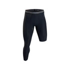 Rigorer 28% Spandex Compression Shorts Rigorer 28_ Spandex Compression Shorts Black (Short Left and Long Right)
