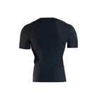 Rigorer 28% Spandex Short Sleeve Compression Shirt Rigorer 28_ Spandex Short Sleeve Compression Shirt Black