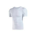 Rigorer 28% Spandex Short Sleeve Compression Shirt Rigorer 28_ Spandex Short Sleeve Compression Shirt White