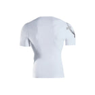 Rigorer 28% Spandex Short Sleeve Compression Shirt Rigorer 28_ Spandex Short Sleeve Compression Shirt White