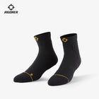 Rigorer Antibacterial Cushion Socks Black Short
