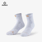 Rigorer Antibacterial Cushion Socks White Short