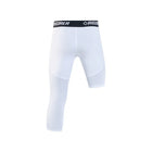 Rigorer Asymmetric Compression Shorts White (Left Short and Right Long)