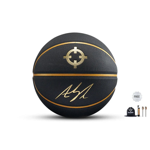Rigorer Austin Reaves PU Basketball Black-Gold