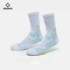Rigorer AR logo Socks Rigorer Austin Reaves 'Palette' Socks 'Blue-Yellow-White
