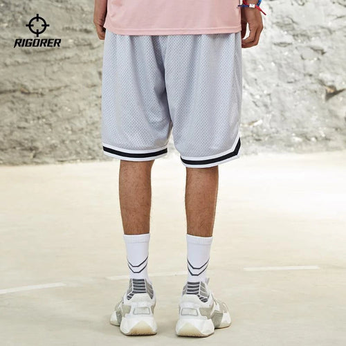 Rigorer Basketball Shorts with String Grey