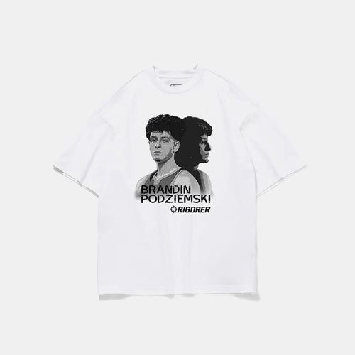Rigorer Brandin Podziemski T-shirt White