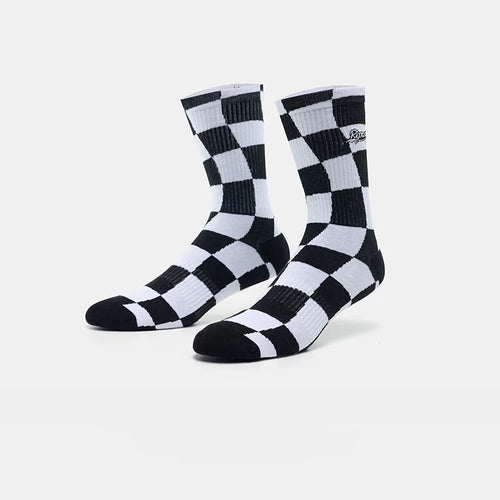 Rigorer Checkered Casual Socks Black