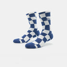 Rigorer Checkered Casual Socks Navy