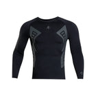 Rigorer Long Sleeves Compression Shirt With AR Logo Black