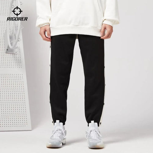 Rigorer Men's Training Pants Black-White