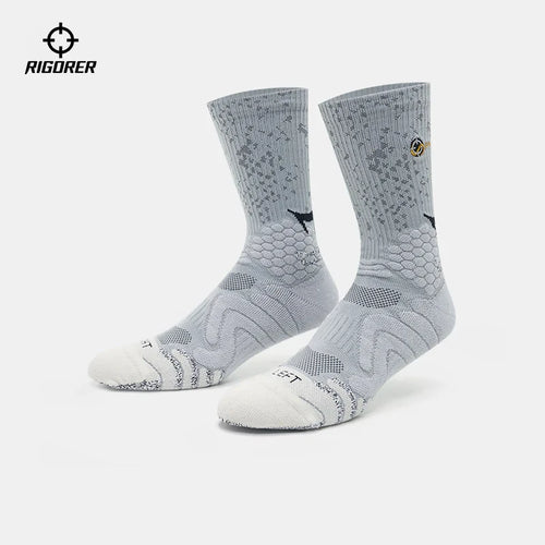 Rigorer Practical 'Cobra' Basketball Socks Grey