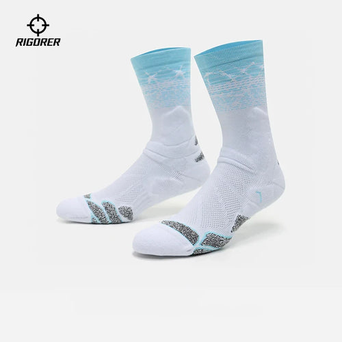 Rigorer Practical 'Ice-Breaking' Basketball Socks Blue