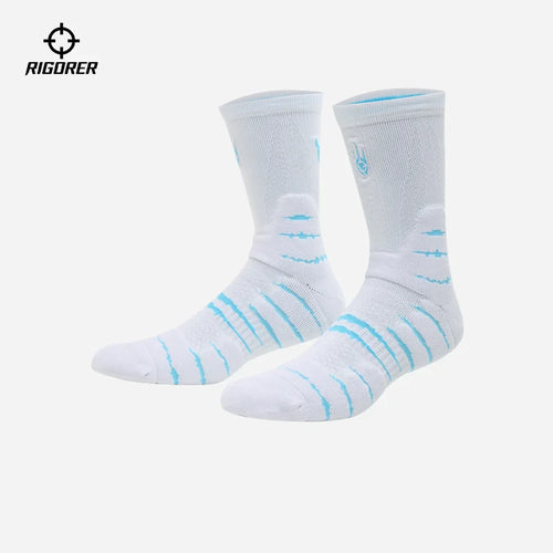 Rigorer Practical 'Tiger Claw' Basketball Socks Blue