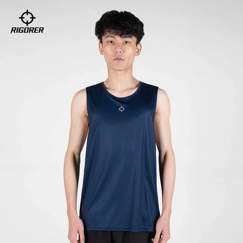 Rigorer Sports Singlet Blue